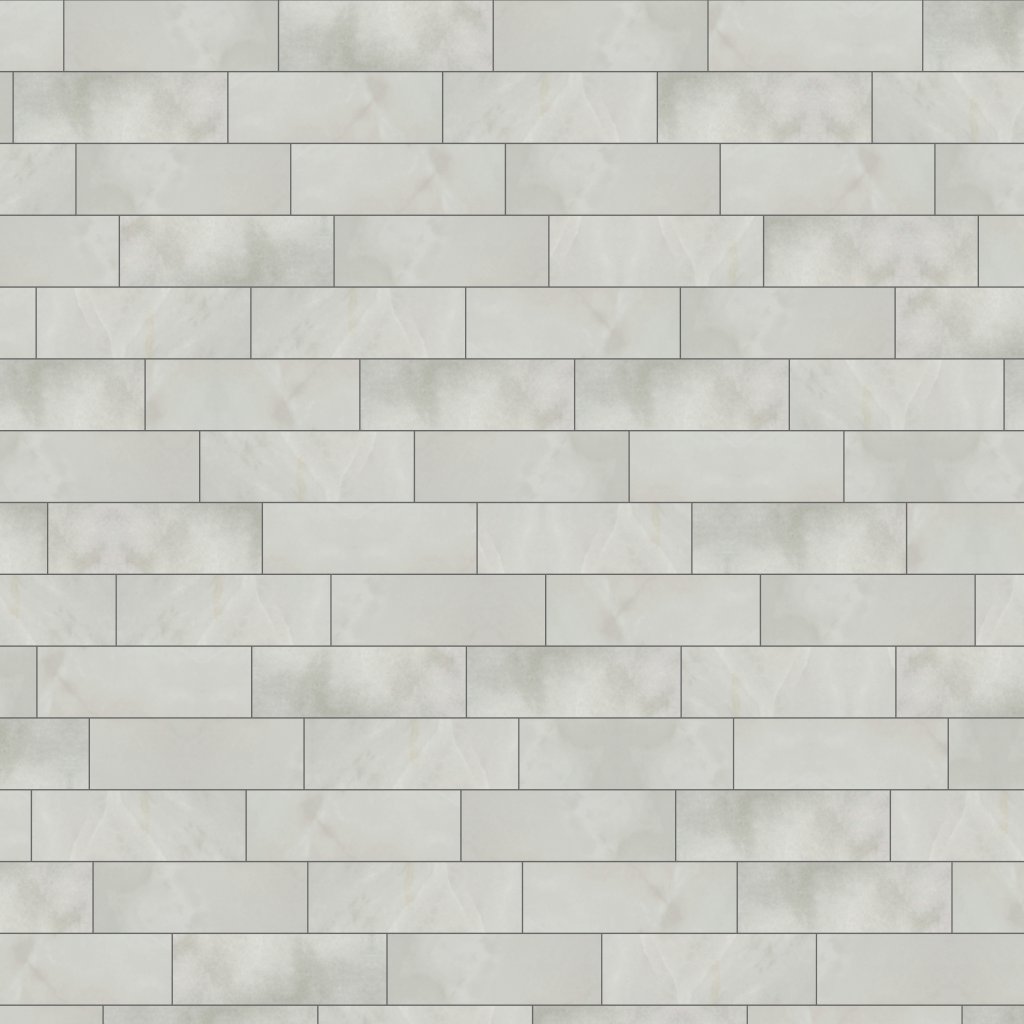 Qualis Ceramica Luxury Sorrento Onyx 4X12 Honed - Cream