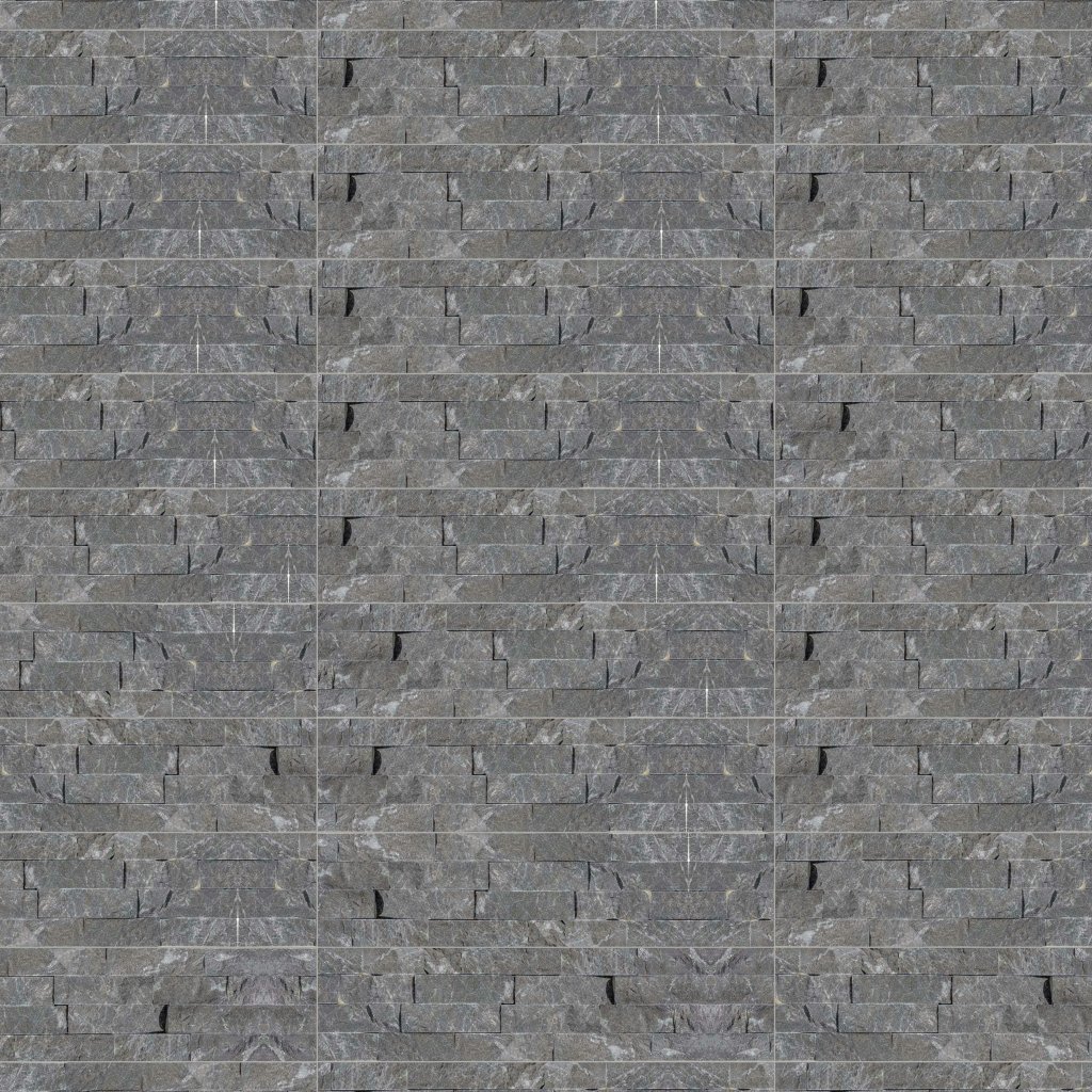 Marble Systems Black Wall Decos Marble Accent Tiles 6x24 - Black