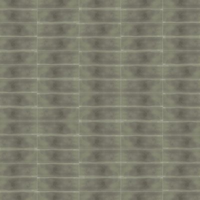 Marble Systems Army Green Glazed Ceramic Accent Tiles 4x12 - Army Green - 4" x 12" x 9/32"