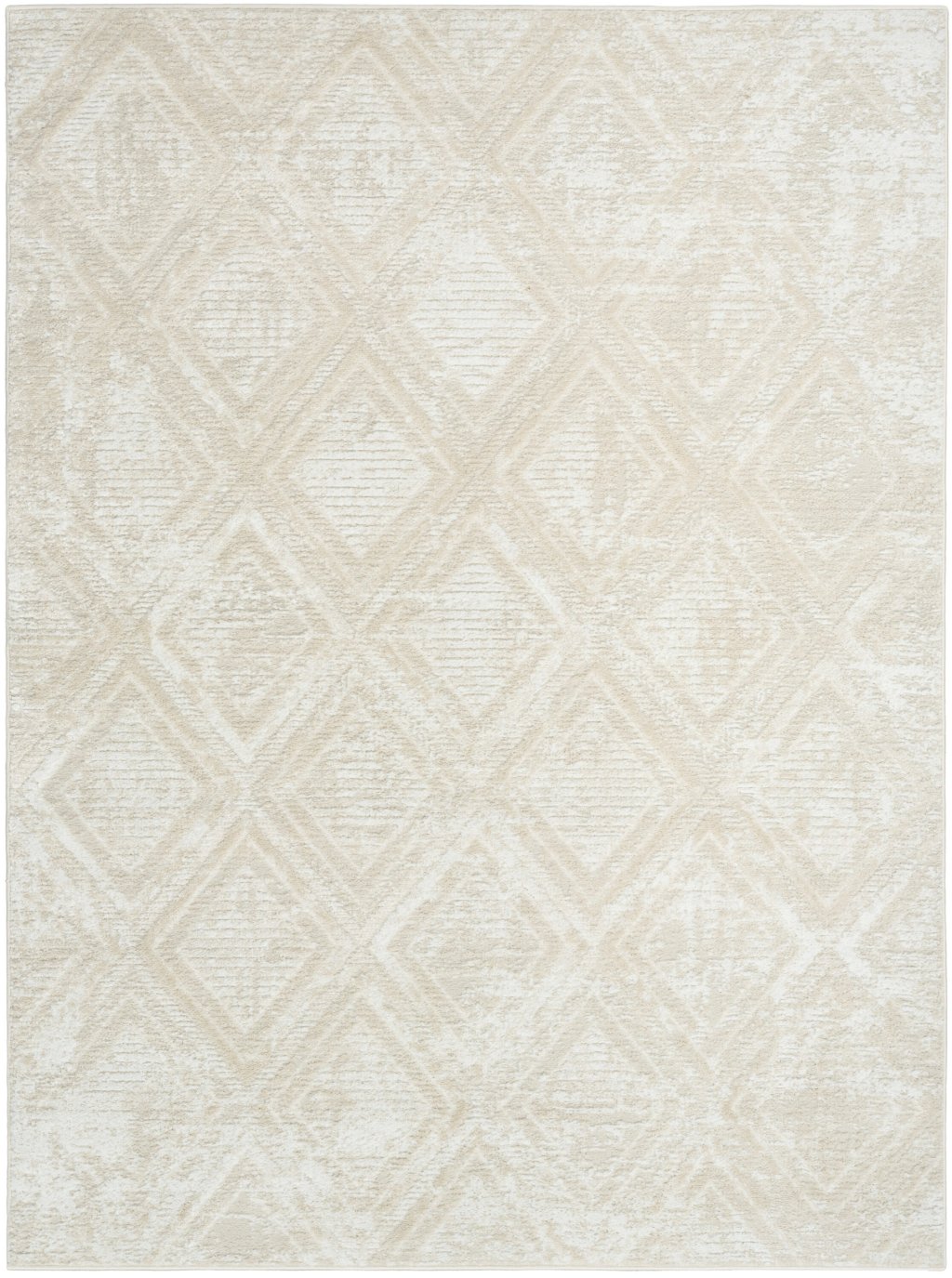 Nourison Home Nourison Dekor DEK05 4' x 6' Beige Modern Indoor Rug