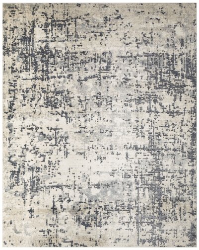 Nourison Home Nourison Quarry QUA17 3'9" x 5'9" Ivory Grey Modern Indoor Rug - 7'10" x 9'10"