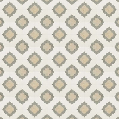 Marble Systems Champagne, Seashell, Olive Green Multi Finish Irene Limestone Mosaic 12x12 - Champagne, Seashell, Olive Green - 12" x 12" x 3/8"