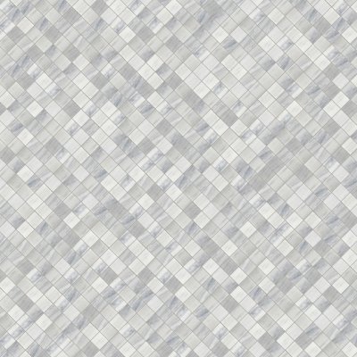 Marble Systems Skyline Honed Hand Clipped 2x2 Marble Mosaic 12x12 - Skyline - 12" x 12" x 3/8"