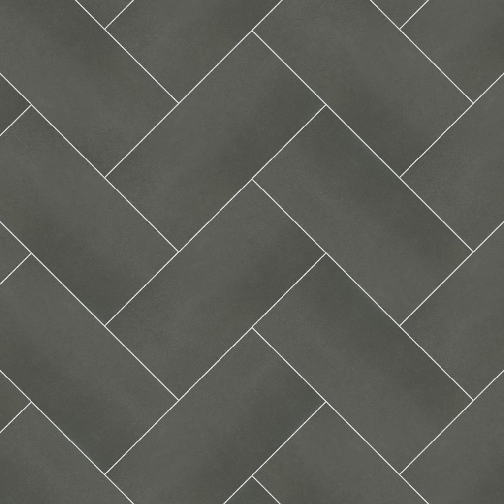 Daltile Volume 1.0 Amplify Black, Rectangle, 12X24, Matte - Amplify Black