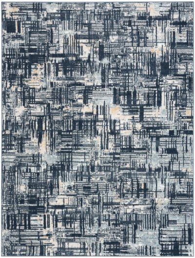 Nourison Home Nourison Dekor DEK11 7'10" x 9'10" Slate Modern Indoor Rug - 5'3" x 7'