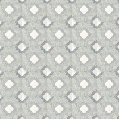 Marble Systems Afyon Grey, Avenza Light, Dolomite Multi Finish Irene Marble Mosaic 12x12 - Afyon Grey, Avenza Light, Dolomite - 12" x 12" x 3/8"