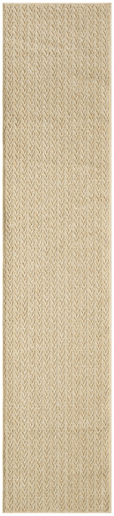 Nourison Home Nourison Tulum TLM02 3' x 5' Taupe Outdoor Rug - 2'2" x 10'
