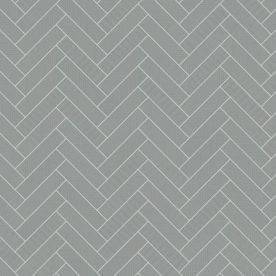 Qualis Ceramica Geometra 3x12 Charcoal Maze - Herringbone