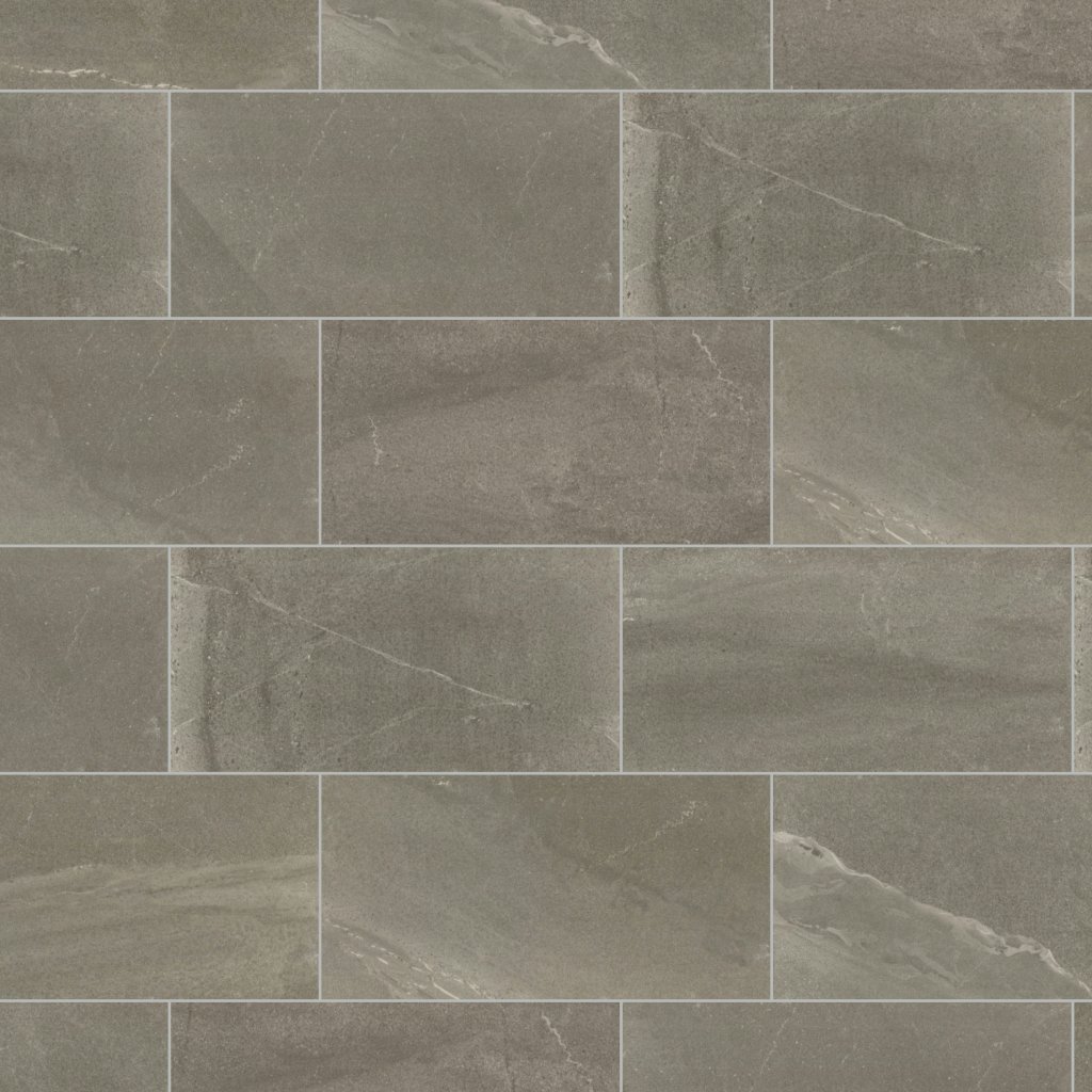 American Olean Merit - Dark Gray, Rectangle, 12X24, Matte (ME09) - Dark Gray