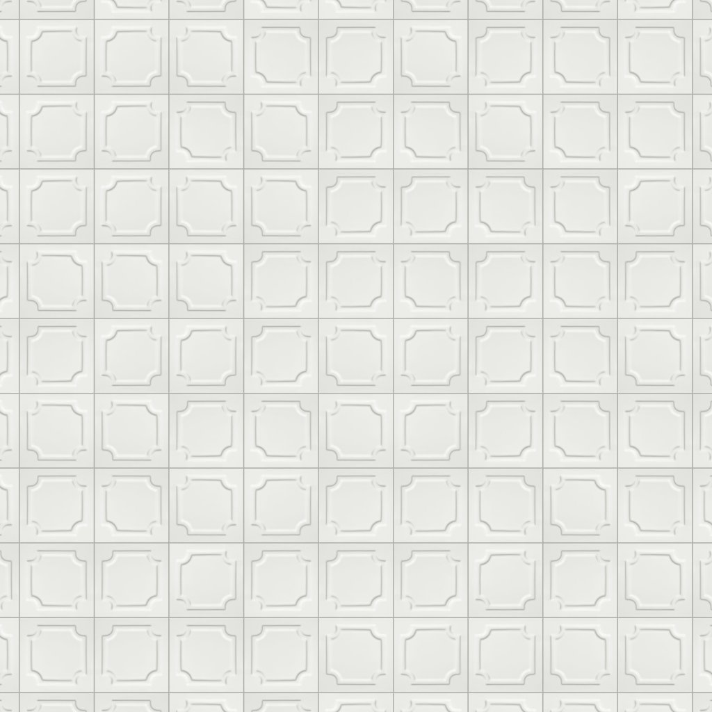 Marble Systems Tulum White Glossy Era Ombre Ceramic Accent Tiles 6x6 - Tulum White