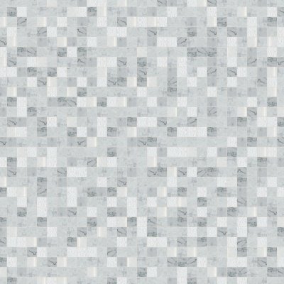 Qualis Ceramica Riviera Tileworks Chelsea Grey/White Marble Sand Blasted Honed Mix Finish 2"x2" - 12" x 12"