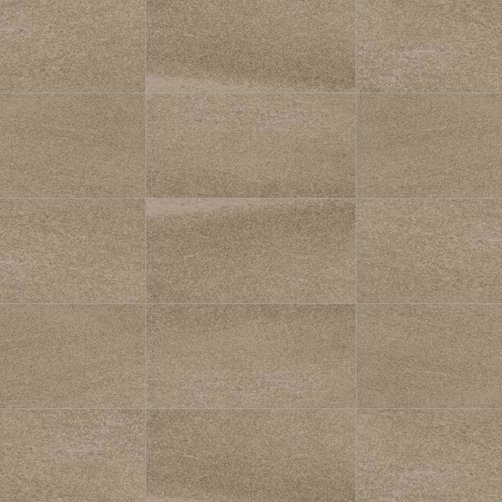 Marble Systems Atelier Taupe Honed Concrete Look Porcelain Tile 12x24 - Atelier Taupe