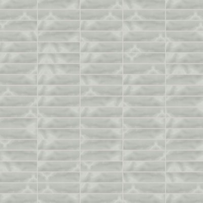Qualis Ceramica Element Mist Artisan Glass 3X12 - Grid