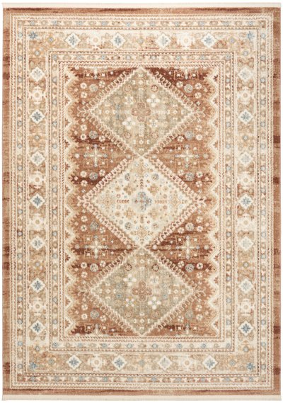 Nourison Home Nourison Pardis PRD04 4' x 6' Rust Vintage Indoor Rug - 5'3" x 7'