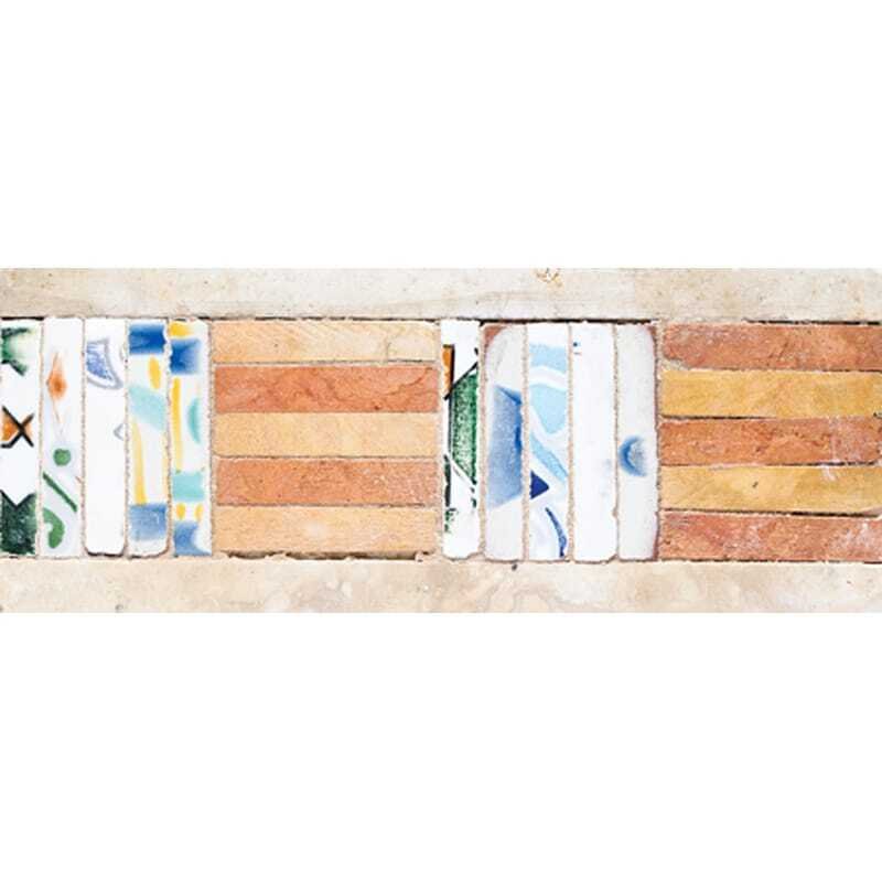 Marble Systems Utica Honed Limestone Border Tiles 3x8 - Utica