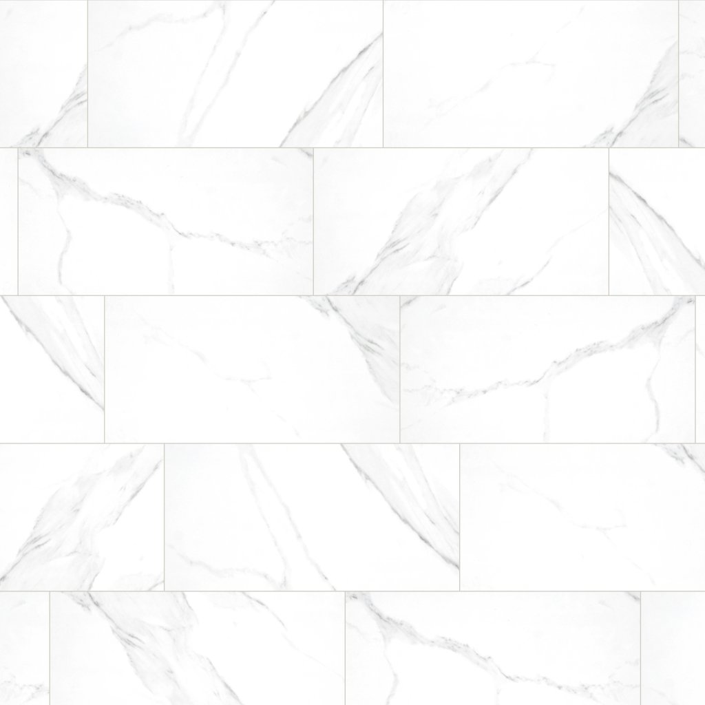 Qualis Ceramica Treasure Statuario 12X24F Polished - Grey