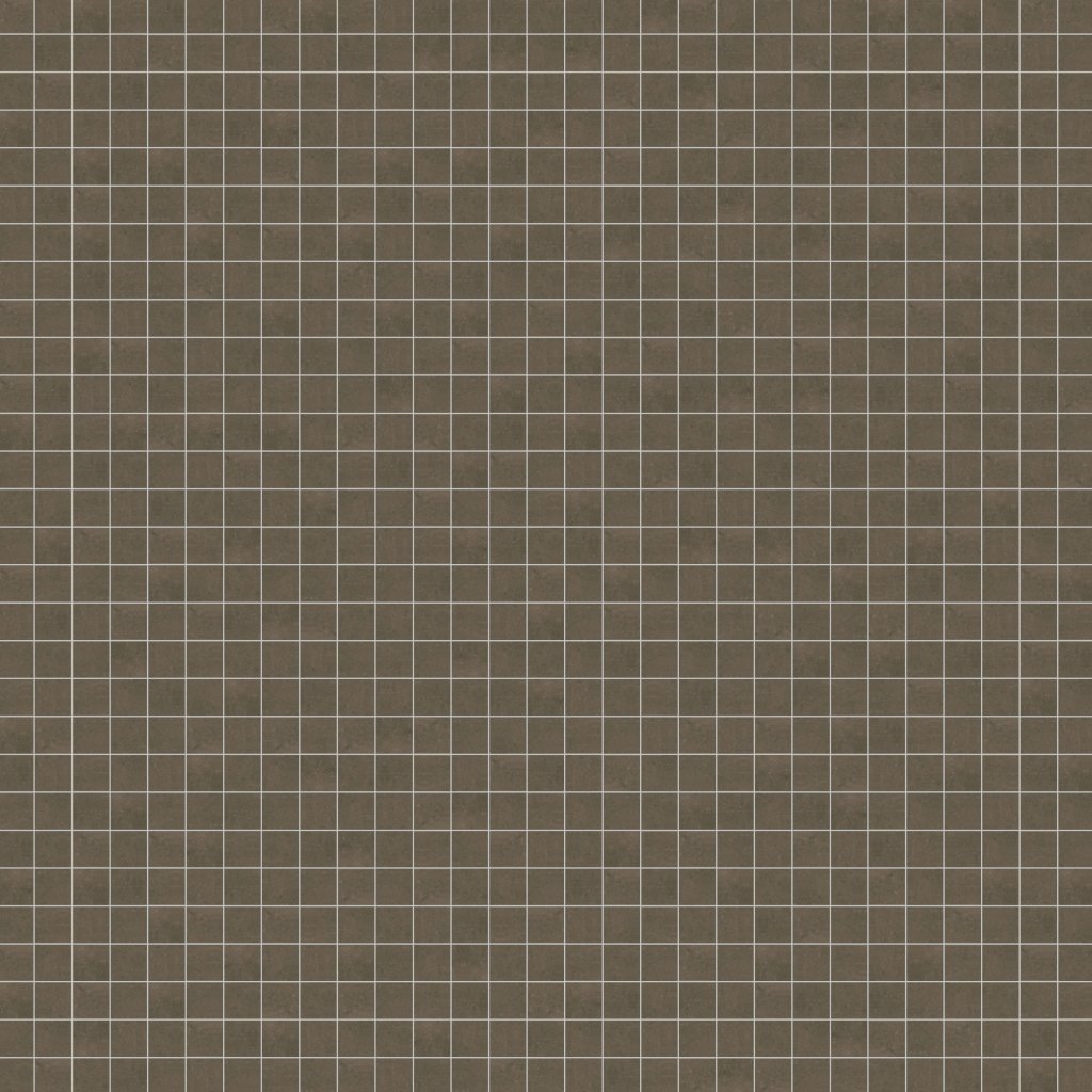 Daltile Portfolio Fango, Straight Joint, 2X2, Matte - Fango