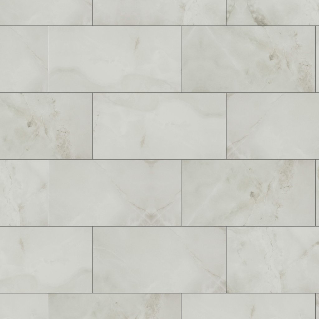 Qualis Ceramica Luxury Sorrento Onyx 12X24 Honed - Cream