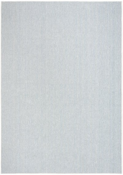 Nourison Home Nourison Natural Texture NTX01 2'3" x 7'6" Ivory Blue Farmhouse Indoor Rug - 3'11" x 5'11"