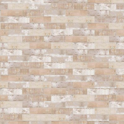 Qualis Ceramica Riviera Tileworks Hampton Collection Cinnamon - Alternating 1/3