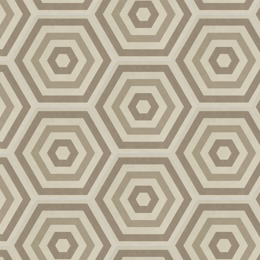 Daltile Bee Hive Target Warm Blend, Target, 24X20, Matte - Target Warm Blend