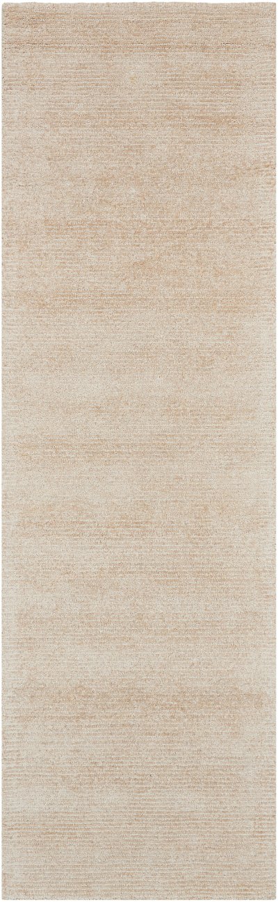 Nourison Home Nourison Weston WES01 9'6" x 13' Linen Modern Indoor Rug - 2'3" x 7'6"