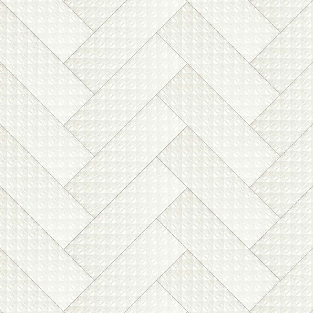 American Olean Visual Impressions - White, Rectangle, 8X24, Quadrangle, Matte (VI10) - White