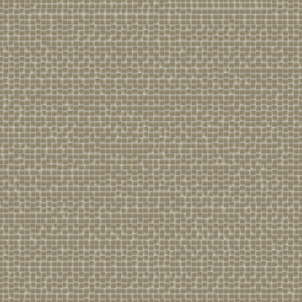 American Olean Color Appeal - Plaza Taupe, Straight Joint, 1X1, Glass (C105) - Plaza Taupe