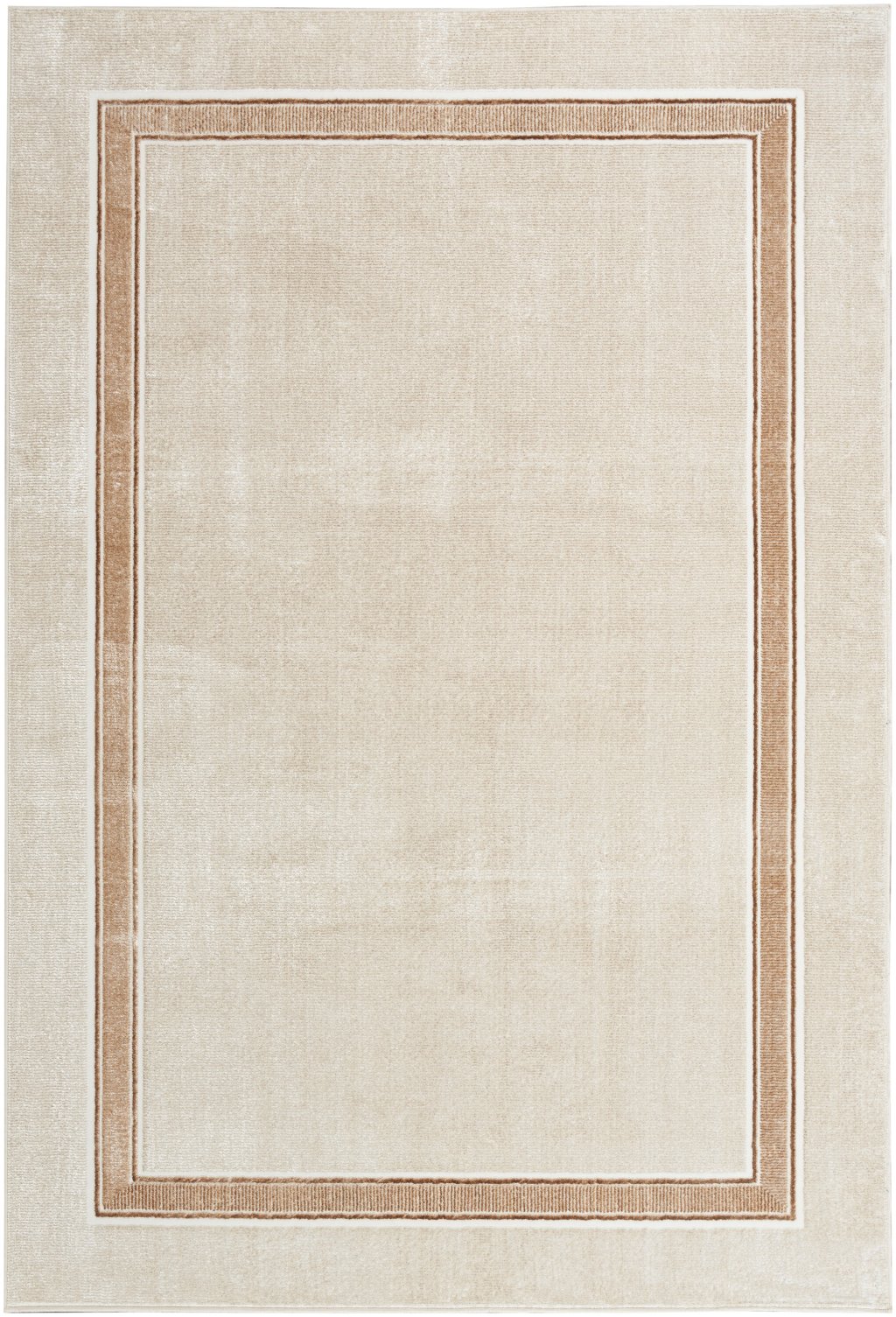 Nourison Home Nourison Glam GLM08 5'3" x 7'3" Ivory Cream Contemporary Indoor Rug