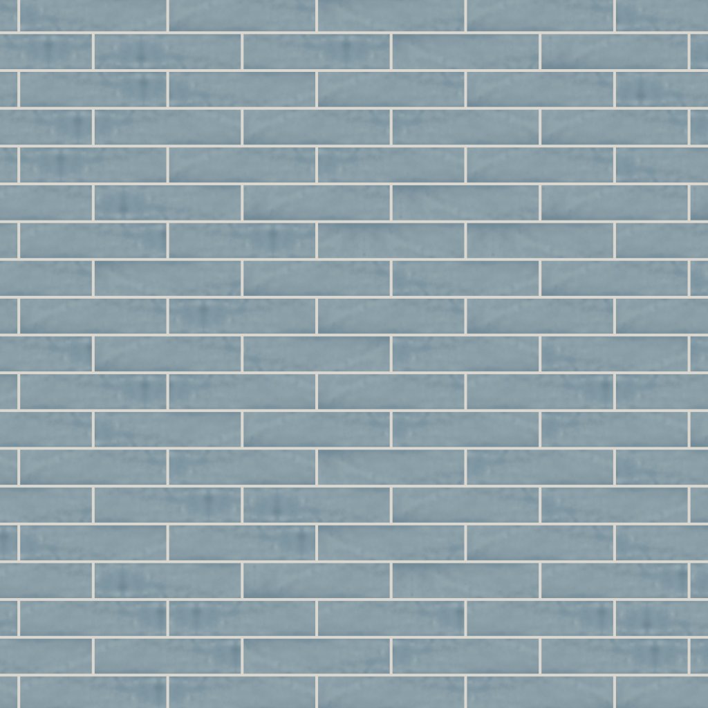 Qualis Ceramica Chateau Summer Sky Glossy 3X12W