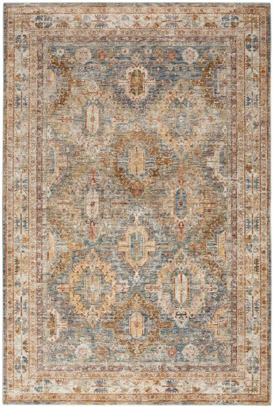 Nourison Home Nourison Sahar SHR01 9'3" x 12'7" Blue Vintage Indoor Rug - 7'10" x 10'4"