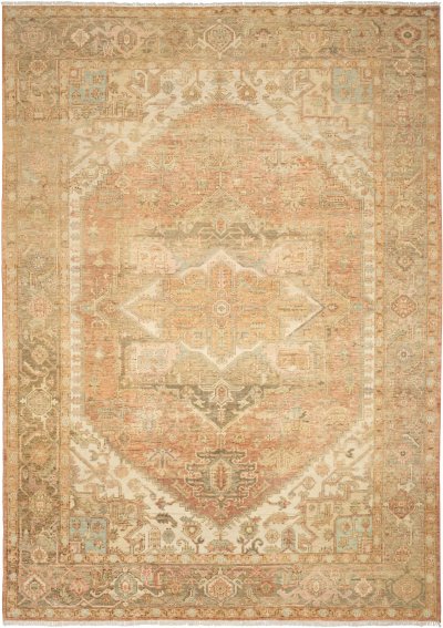 Nourison Home Nourison Heritage Vine HTV06 2' x 3' Rust Vintage Indoor Rug - 10' x 14'