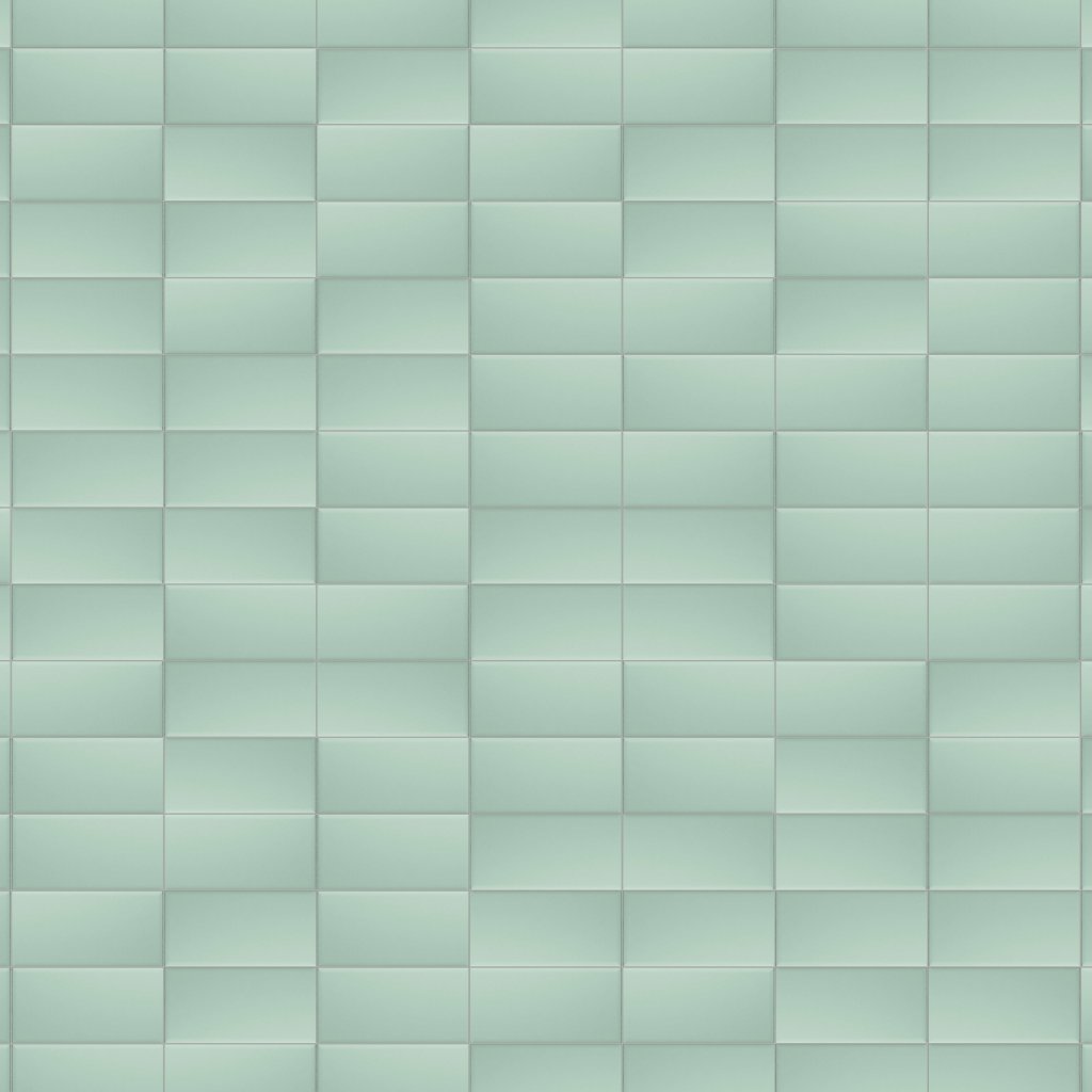 Marble Systems Aquamarine Glossy Ceramic Tile 4x8 - Aquamarine