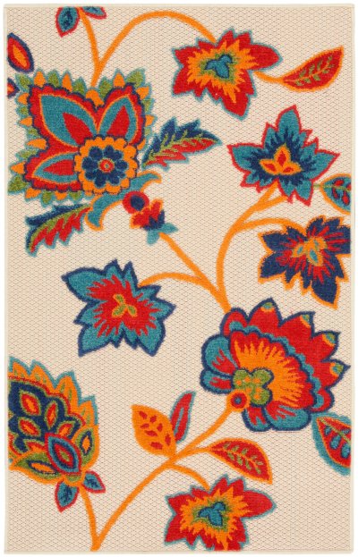 Nourison Home Nourison Aloha ALH31 2'8" x 4' Multicolor Contemporary Rug - 2'8" x 4'