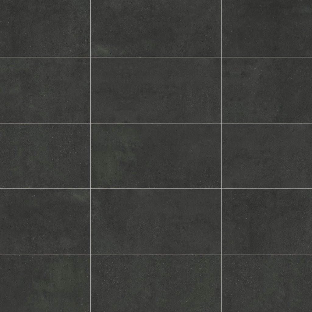 Qualis Ceramica Ashland 12X24F Black