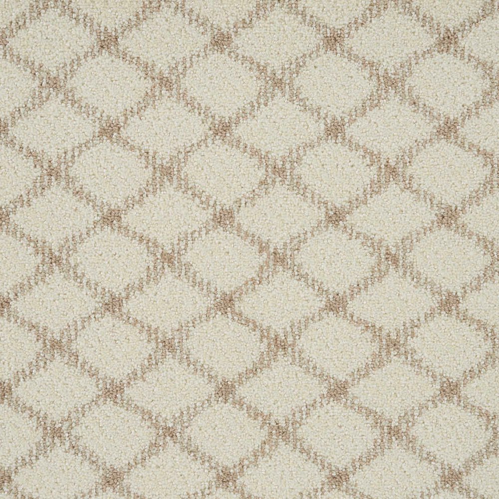 Nourison SHEER LATTICE SHLAT BISQUE