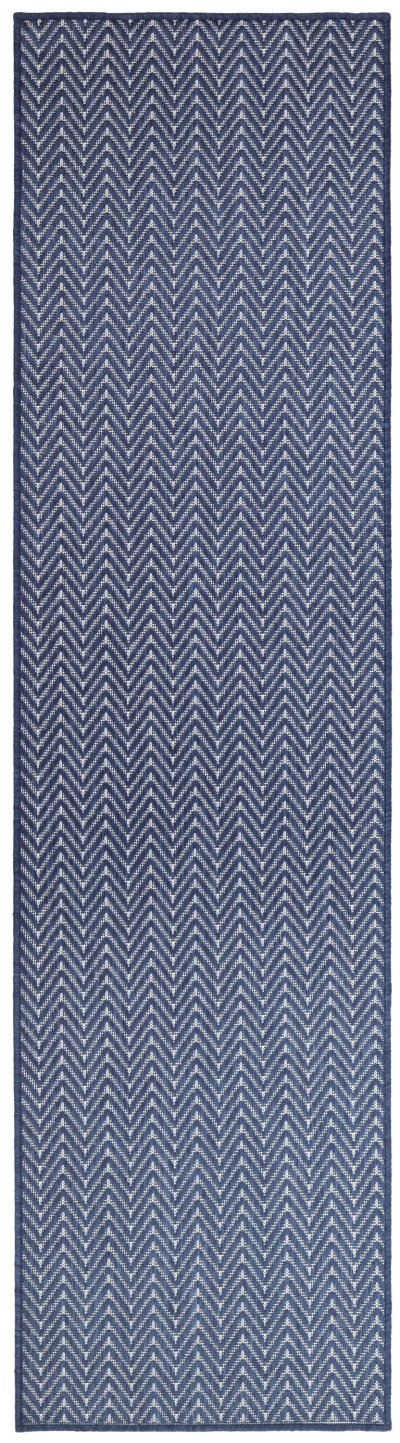 Nourison Home Nourison Horizon Indoor/Outdoor HOZ02 6' x 9' Navy Modern Rug - 2'2" x 8'