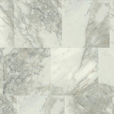 Karndean Designflooring SILLANO MARBLE SP816 - WHITE - 24" x 24"