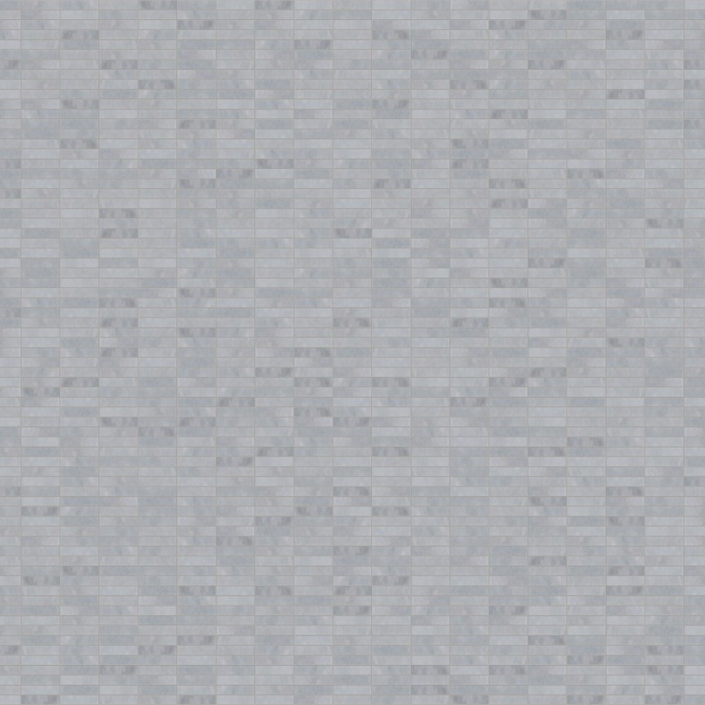 Marble Systems Allure Lt Honed 5/8x3 Marble Mosaic 12x12 - Allure Lt
