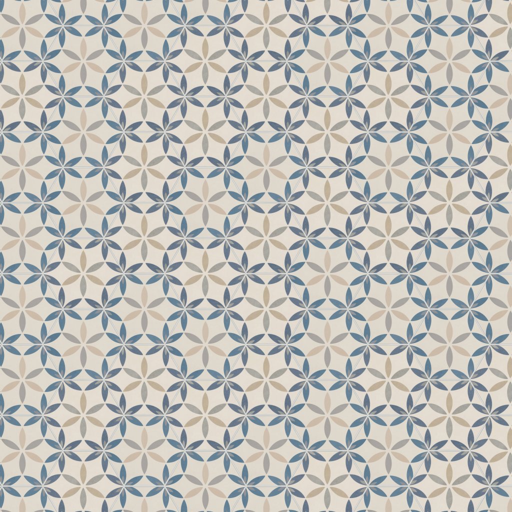 Daltile Scrapbook Petal, Hexagon, 8X9, Matte - Petal