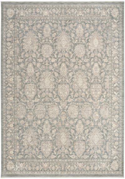 Nourison Home Nourison Shadows SHW08 2'2" x 10' Sage Ivory Vintage Indoor Rug - 3'11" x 5'11"