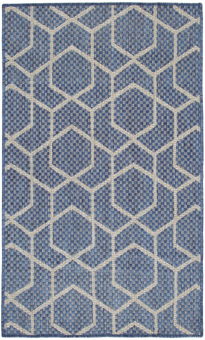 Nourison Home Nourison Horizon Indoor/Outdoor HOZ01 2'2" x 8' Denim Modern Rug - 3' x 5'