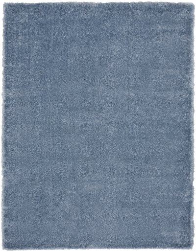 Nourison Home Nourison Dreamy Shag DRS05 4' x 6' Light Blue Shag Indoor Rug - 7'10" x 9'10"