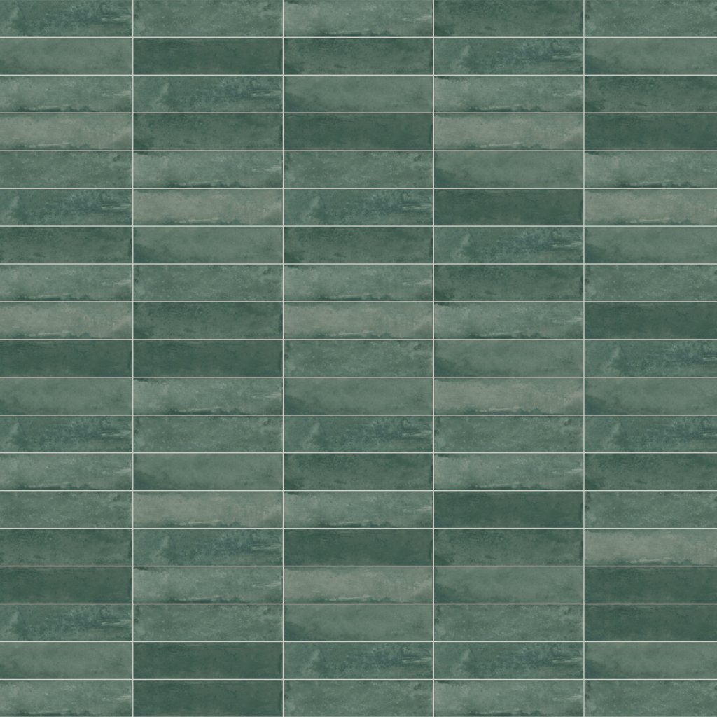 Qualis Ceramica Grand Cayman 3x12 Heritage Green