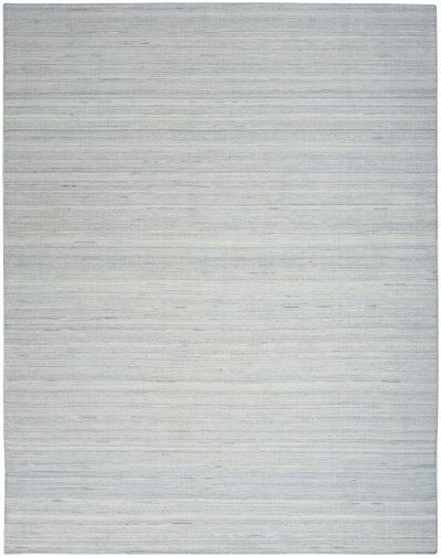 Nourison Home Nourison Interweave IWV01 5'3" x 7'3" Light Blue Modern Indoor Rug - 8' x 10'