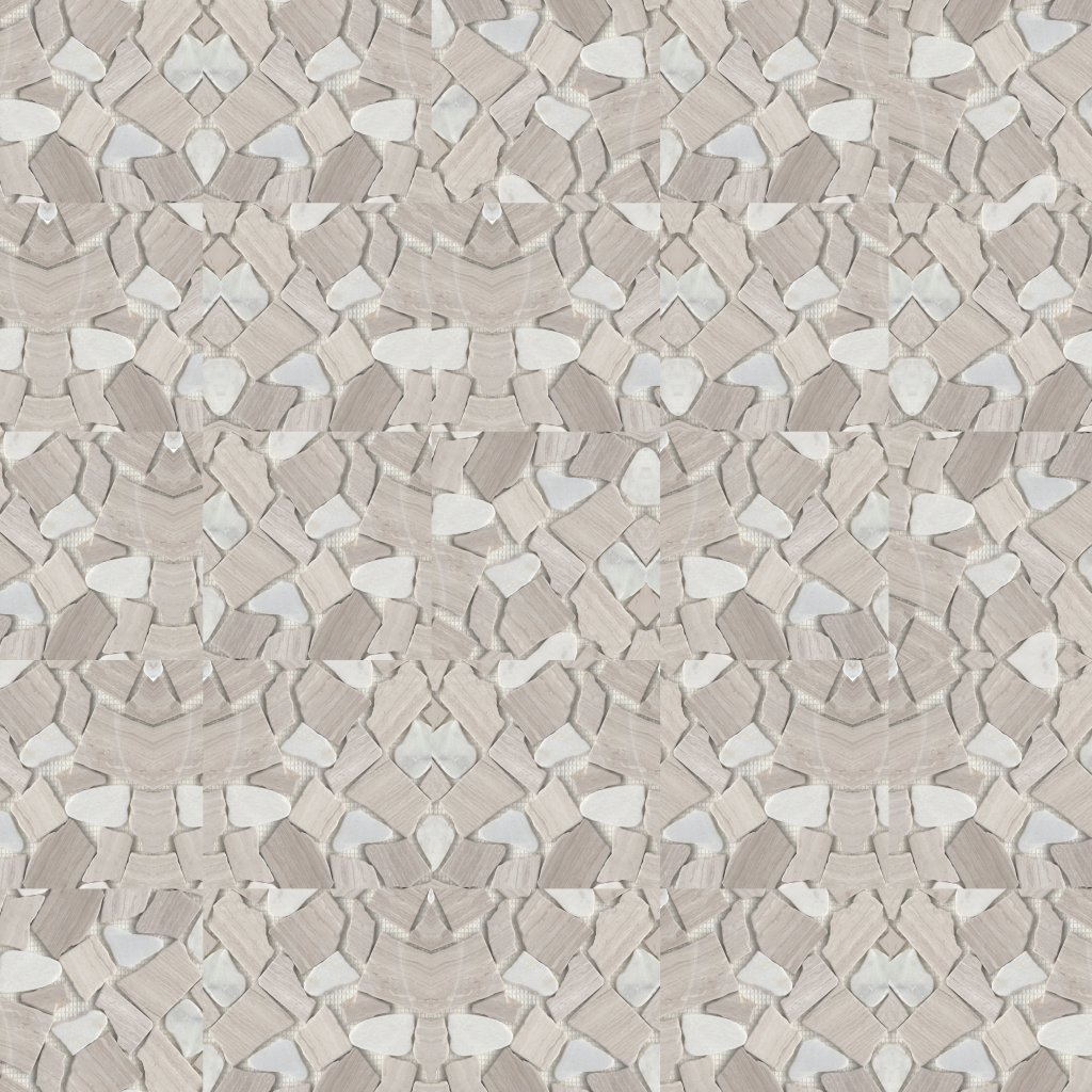 Emser Tile OPUSCAR GRAND PEBBLE MOSAIC -PEB - Morning