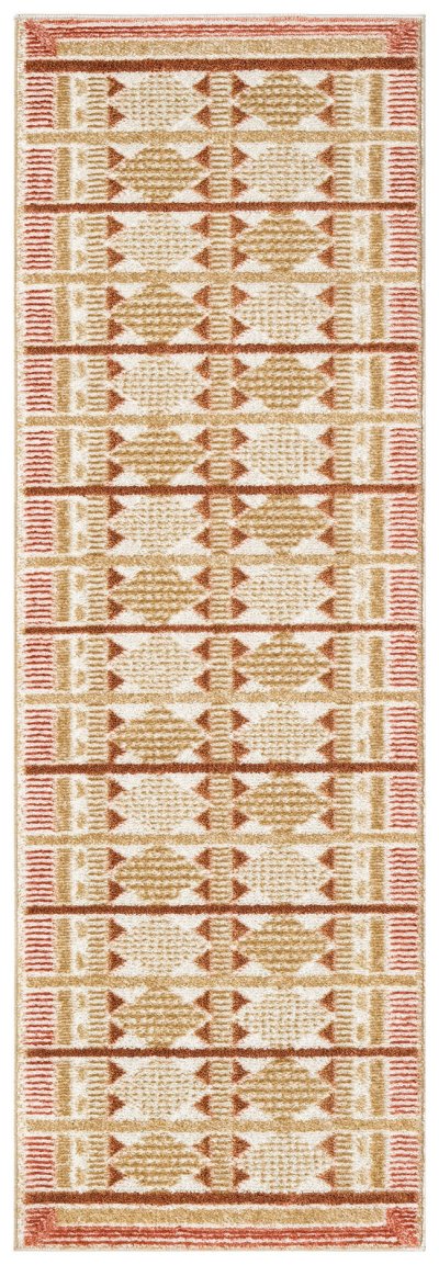 Nourison Home Nourison Nordic NRC06 5' x 7' Rust Modern Indoor Rug - 2' x 6'