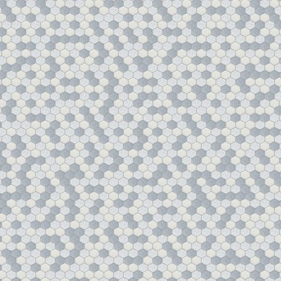Marble Systems Allure&glacier Textured Hexagon 2 Marble Mosaic 10 3/8x12 - Allure&glacier - 10 3/8" x 12" x 3/8"