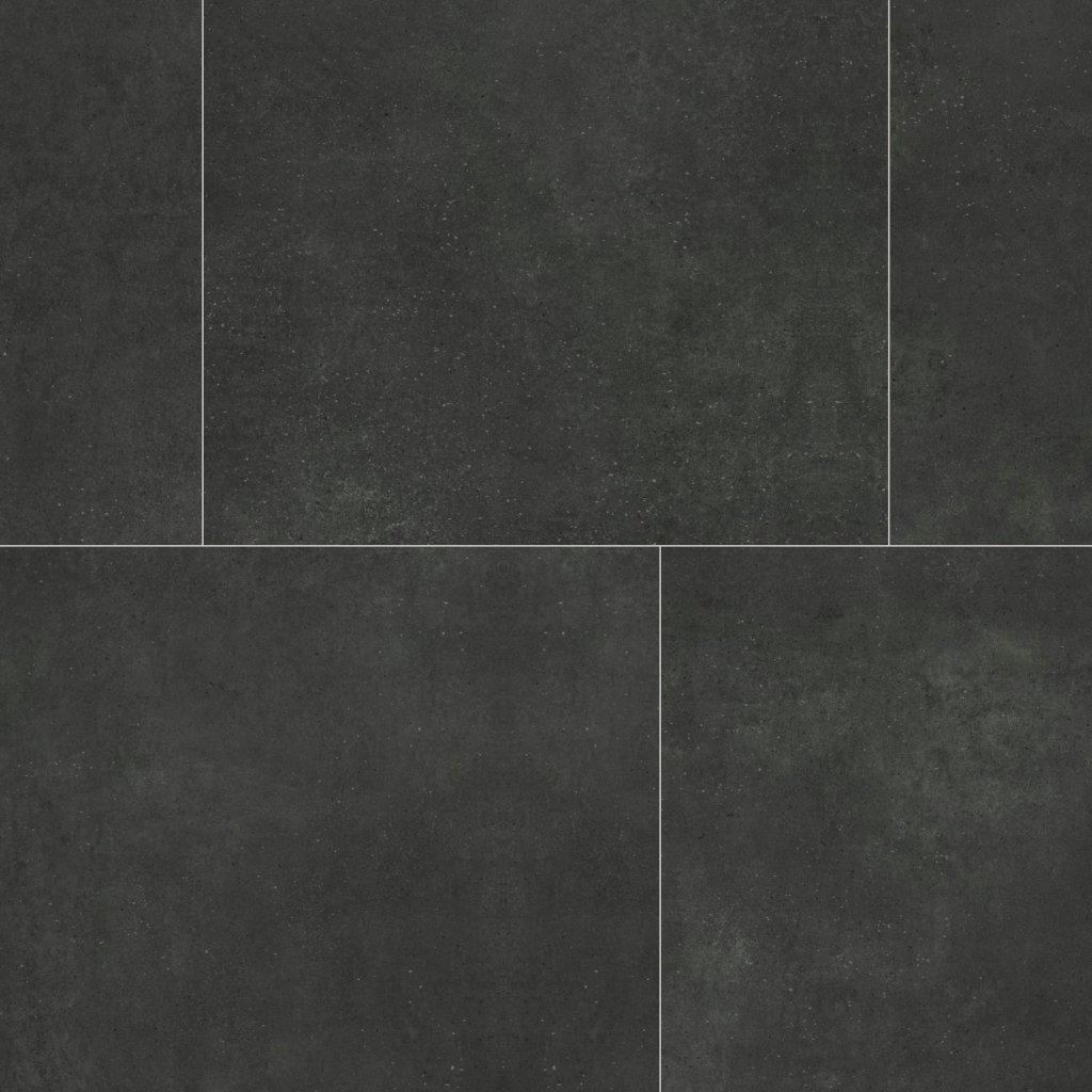Qualis Ceramica Ashland 36X36F Black - Black