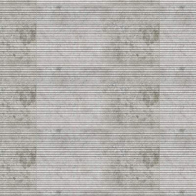 Marble Systems Silver Shadow Honed Thin Fluted Marble Accent Tiles 18x36 - Silver Shadow - 18" x 36" x 1/2"